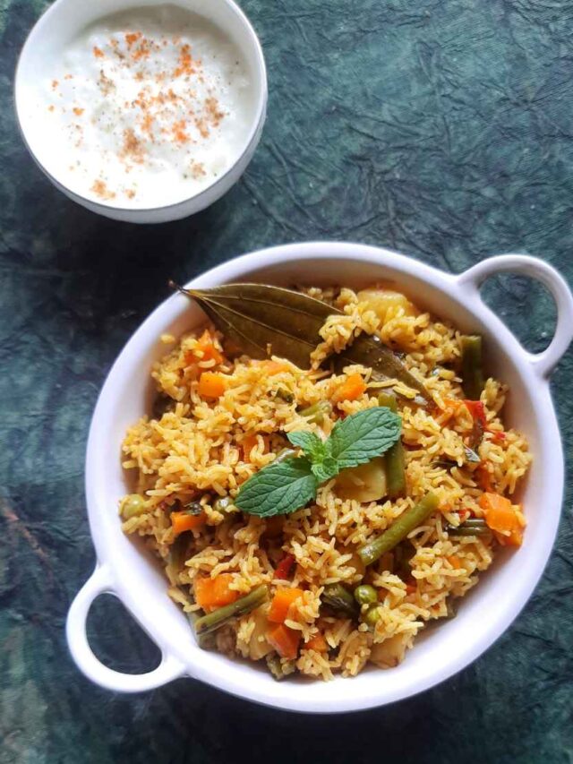 Chettinad Vegetarian Biryani Recipe