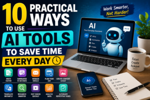 10 Practical Ways to Use AI Tools to Save Time Every Day